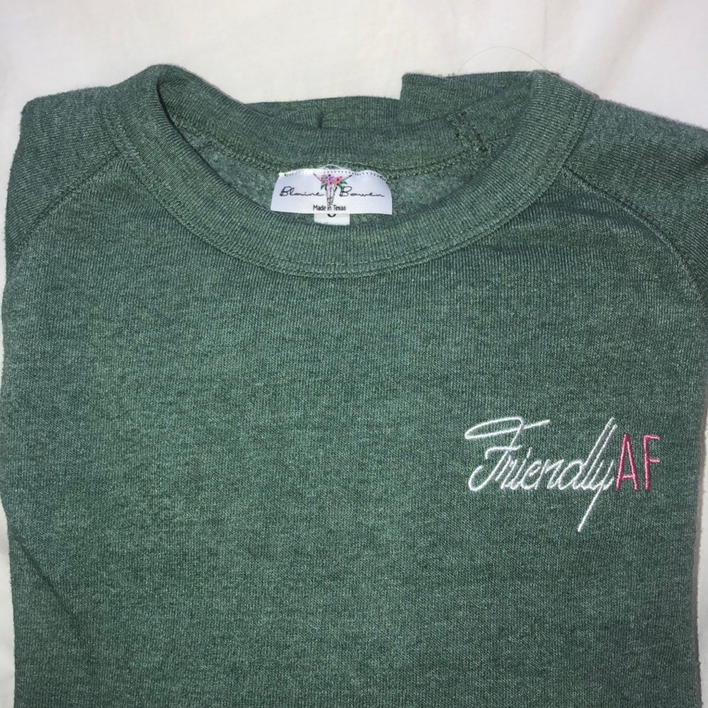 Friendly AF Blaine Bowen Sweatshirt